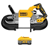 20V Max XR Lithium-Ion Cordless Brushless Deep Cut Band Saw and 20V Max XR 8.0Ah Battery