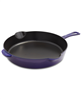 11" Dark Blue Staub Cast Iron Skillet - Discount available.