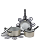 Ultraviolet Nonstick 8-Pc. Cookware Set