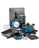 Venus Nonstick Aluminum 16-Pc. Cookware Set