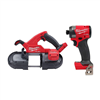 M18 FUEL 18V Lithium-Ion Brushless Cordless Compact Bandsaw w/ Impact Driver
