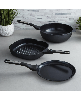 BergHOFF Leo Phantom 3pc Nonstick Ceramic Specialty Cookware Set