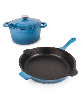 BergHOFF Neo 3pc Cast Iron Cookware Set