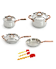 BergHOFF Ouro Gold 10Pc 18/10 Stainless Steel Cookware Set