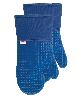 T-Fal Flexible Waffle Silicone Oven Mitt, Set of 2 - Blue