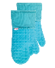 T-Fal Flexible Waffle Silicone Oven Mitt, Set of 2 - Breeze