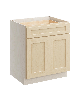 Boyel Living 30" Single Base Cabinet with Full Overlay HDF Door and Dovetail Drawer - Versa Shaker