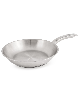 BergHOFF Belly Shape 18/10 Stainless Steel 9.5" Fry Pan - Silver