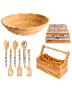 BergHOFF Bamboo 12 Piece Party and Entertaining Set