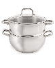 BergHOFF Belly 18/10 Stainless Steel 3 Piece Steamer Set