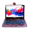 LINSAY 10.1" Octa Core 256GB Storage Android 15 Tablet with Crocodile Keyboard