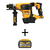 Flexvolt 60V MAX cordless rotary hammer with 9.0Ah battery.