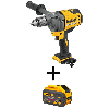 FLEXVOLT 60V MAX Cordless Brushless 1/2 in. Concrete Mud Mixer/Drill with E-Clutch and (1) FLEXVOLT 9.0Ah Battery