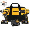 ATOMIC 20V MAX Cordless Brushless Compact Drill/Impact 2 Tool Combo Kit