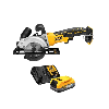 ATOMIC 20V MAX Cordless Brushless 4-1/2 in. Circular Saw and 20V MAX POWERSTACK Compact Battery Starter Kit