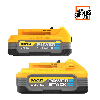 20V MAX XR POWERSTACK Lithium-Ion 5.0Ah and 1.7Ah Batteries (2-Pack)