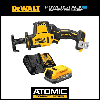ATOMIC 20V MAX Cordless Brushless Compact Reciprocating Saw and 20V POWERSTACK Compact Battery Starter Kit