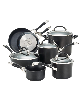 Circulon Symmetry 11-Pc. Cookware Set - Black