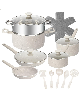 Desert Collection 15-Piece Nonstick Cookware Set