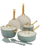 GreenPan Reserve Pro 10-Piece Nonstick Cookware Set - Moss