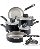 Farberware Smart Control 14-Pc. Nonstick Cookware Set - Black
