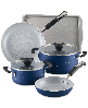 Farberware Disney 7-Pc. Ceramic Nonstick Cookware Set - Blue