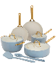 GreenPan Reserve Pro 10-Piece Nonstick Cookware Set - Glacier
