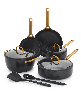 GreenPan Reserve Pro 10-Piece Nonstick Cookware Set - Black