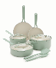 GreenPan Nova Gallery Ceramic Nonstick 10-Piece Cookware Set - Sage