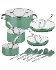 Gotham Steel Modern Collection 15-Piece Nonstick Cookware Set