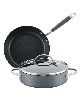 Anolon Advanced Home Hard-Anodized Nonstick 3-Pc. Cookware Set - Moonstone