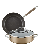 Anolon Advanced Home Hard-Anodized Nonstick 3-Pc. Cookware Set - Bronze