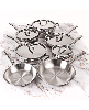 BergHOFF Belly Shape 12pc 18/10 Stainless Steel Cookware Set