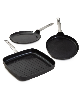 BergHOFF Graphite 3Pc Non-stick Ceramic Specialty Cookware Set