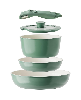 5 Piece Nonstick Ceramic Cookware Set