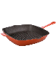 BergHOFF Neo 11" Cast Iron Square Grill Pan - Orange