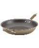 Anolon Advanced Home Hard-Anodized Nonstick 14.5" Skillet with Helper Handle - Bronze