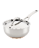 Nouvelle Copper Stainless Steel 2.5-Quart Covered Saucier