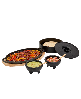 Infuse Latin Cast Iron 8 Piece Fajita Set - Black