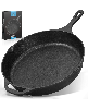 Heavy Duty Pre-Seasoned 12 Inch Iron Cast Skillet