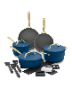 GreenPan GP5 Champagne Healthy Ceramic Nonstick 11-Piece Set - Marine