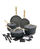 GreenPan GP5 Champagne Healthy Ceramic Nonstick 11-Piece Set - Slate