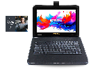 LINSAY - 10.1" Octa Core 256GB Storage Android 15 Tablet with Style Keyboard Premium TABLET