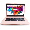 LINSAY 10.1" Octa Core 128GB Storage Android 15 Tablet with Style Keyboard - Pink