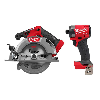M18 FUEL 18V Lithium-Ion Brushless Cordless 6-1/2 in. Circular Saw w/ Impact Driver