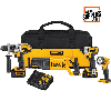 20V MAX Cordless 4 Tool Combo Kit
