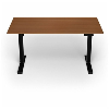 Arozzi Arena Nordico Electric Adjustable Desk - Black Walnut