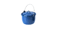 Piscifun 4.25 Qt Enamel Convex Kettle