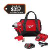 M18 18-Volt Lithium-Ion Compact Brushless Cordless 1/4 in. Impact Driver Kit
