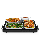 Chefman Family-Sized Glass Top Warming Tray